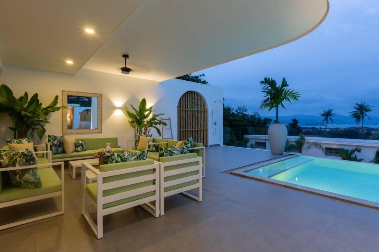 C Villa 8Br Luxury Seaview Villa, 2 Swimming Pools Koh Samui Exterior photo