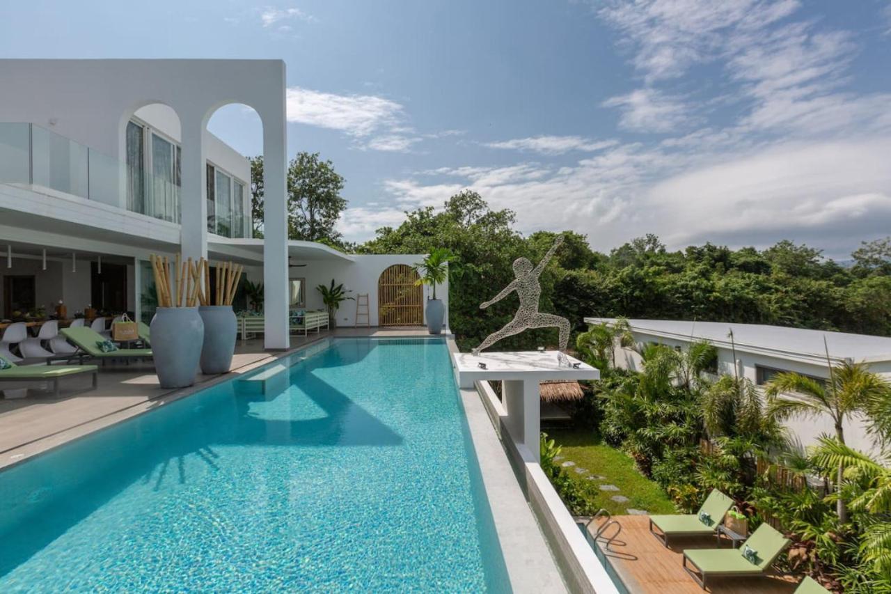 C Villa 8Br Luxury Seaview Villa, 2 Swimming Pools Koh Samui Exterior photo