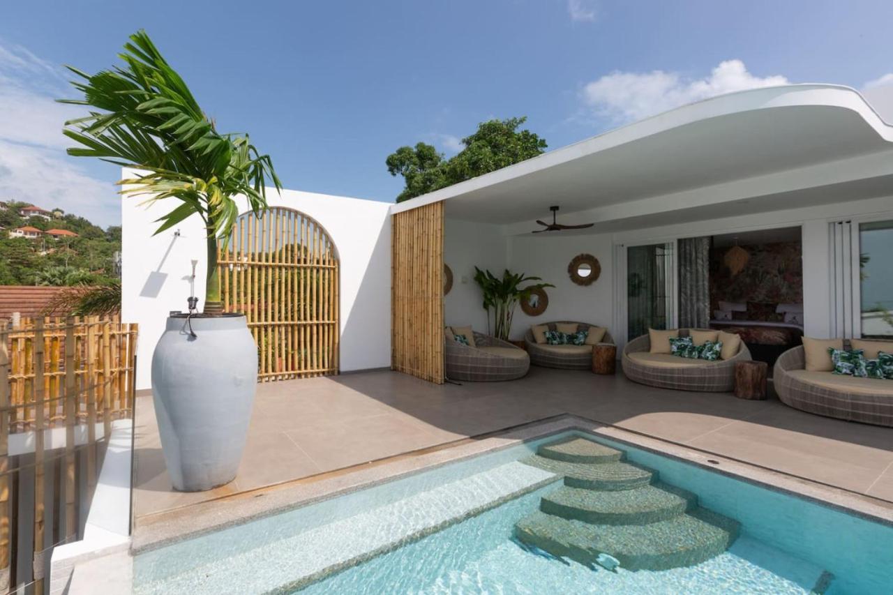 C Villa 8Br Luxury Seaview Villa, 2 Swimming Pools Koh Samui Exterior photo